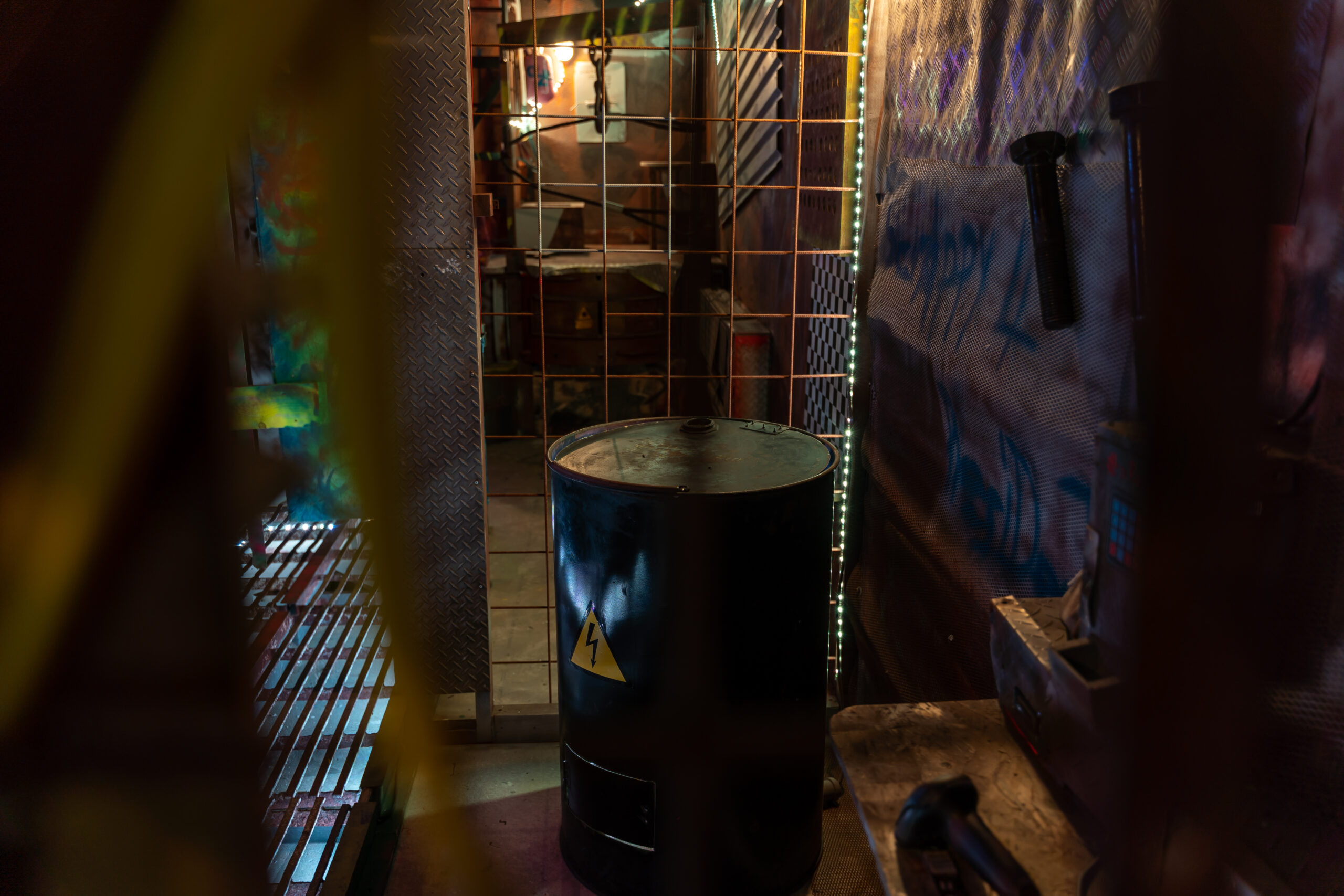 Impression aus Wasteland Escape Room mit Ölfass